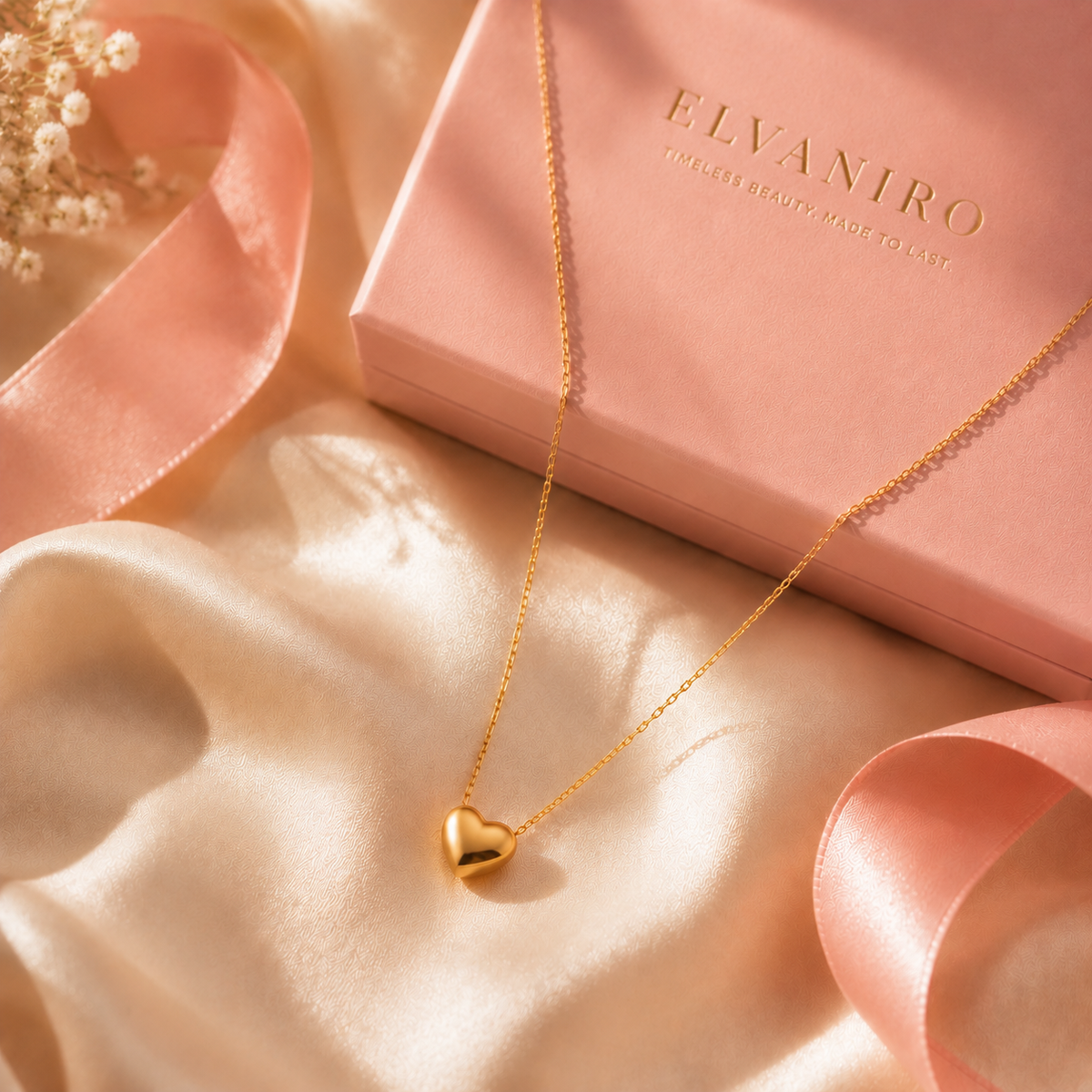 Elvaniro®| Heart Pendant Necklace ❤️