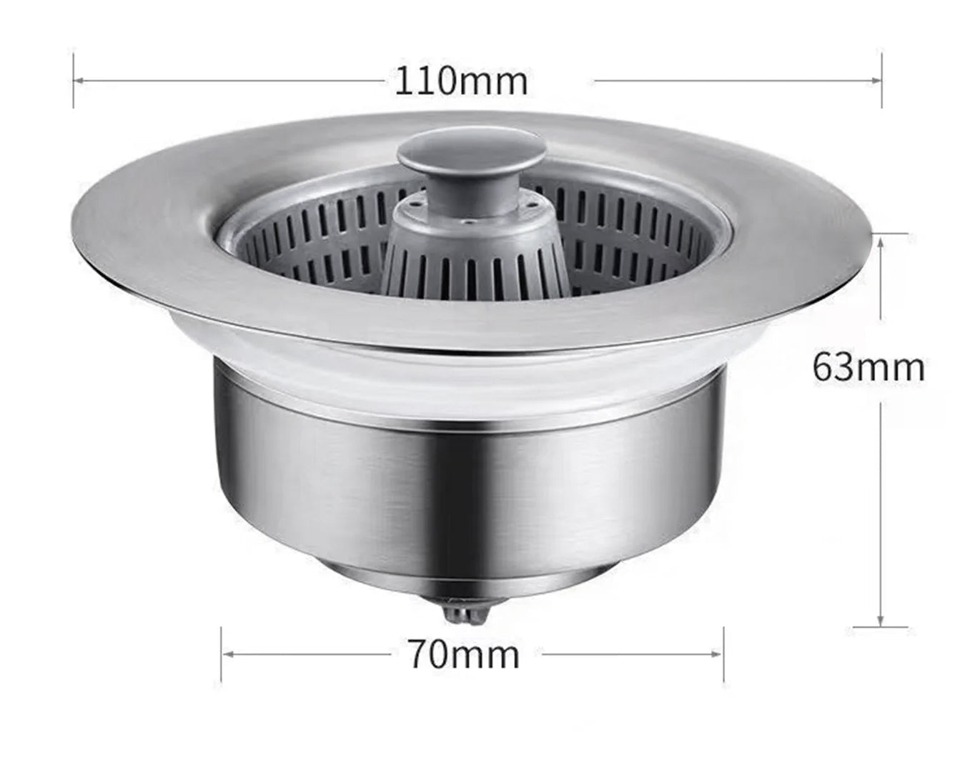 🚰 Kalveria® Kitchen Sink Drain Strainer and Stopper