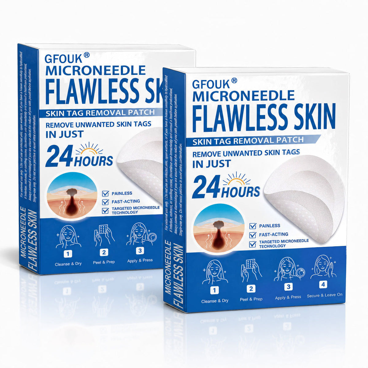 👩‍⚕️🏆 𝐎𝐟𝐟𝐢𝐜𝐢𝐚𝐥 𝐒𝐭𝐨𝐫𝐞 | GFOUK® 🌿 Botanical Microneedle Hydrocolloid Patch (For Skin Tags, Small Skin Growths, Warts, Moles, Age Spots & Pigmentation Concerns)