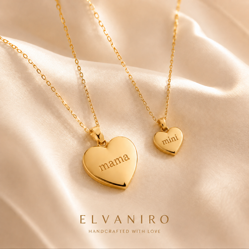 Elvaniro®|Mother Daughter Necklace💞