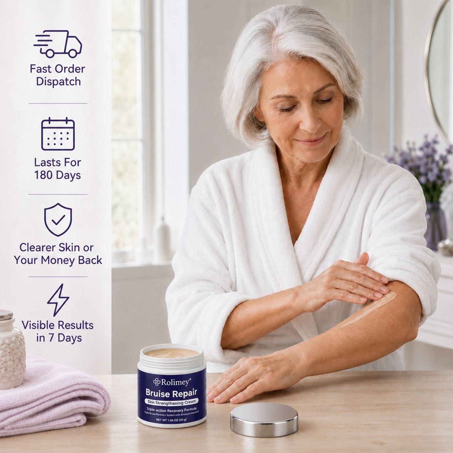 👨‍⚕️Over 100,000 units sold💕 - Rolimey® cream to repair bruises and strengthen the skin