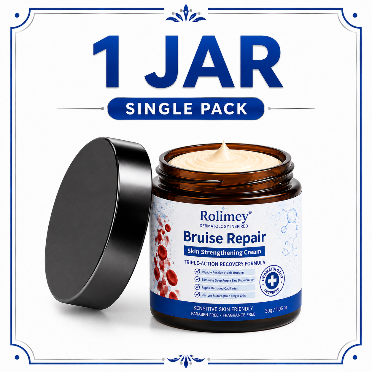 💦💦Over 100,000 units sold👨‍⚕️ - Rolimey® cream to repair bruises and strengthen the skin.