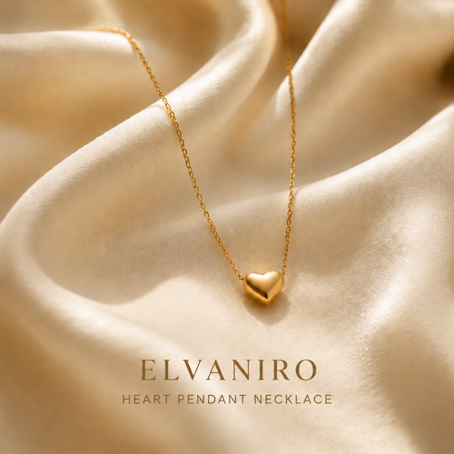 Elvaniro®| Heart Pendant Necklace ❤️