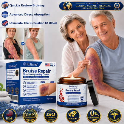 💦💦Over 100,000 units sold👨‍⚕️ - Rolimey® cream to repair bruises and strengthen the skin.