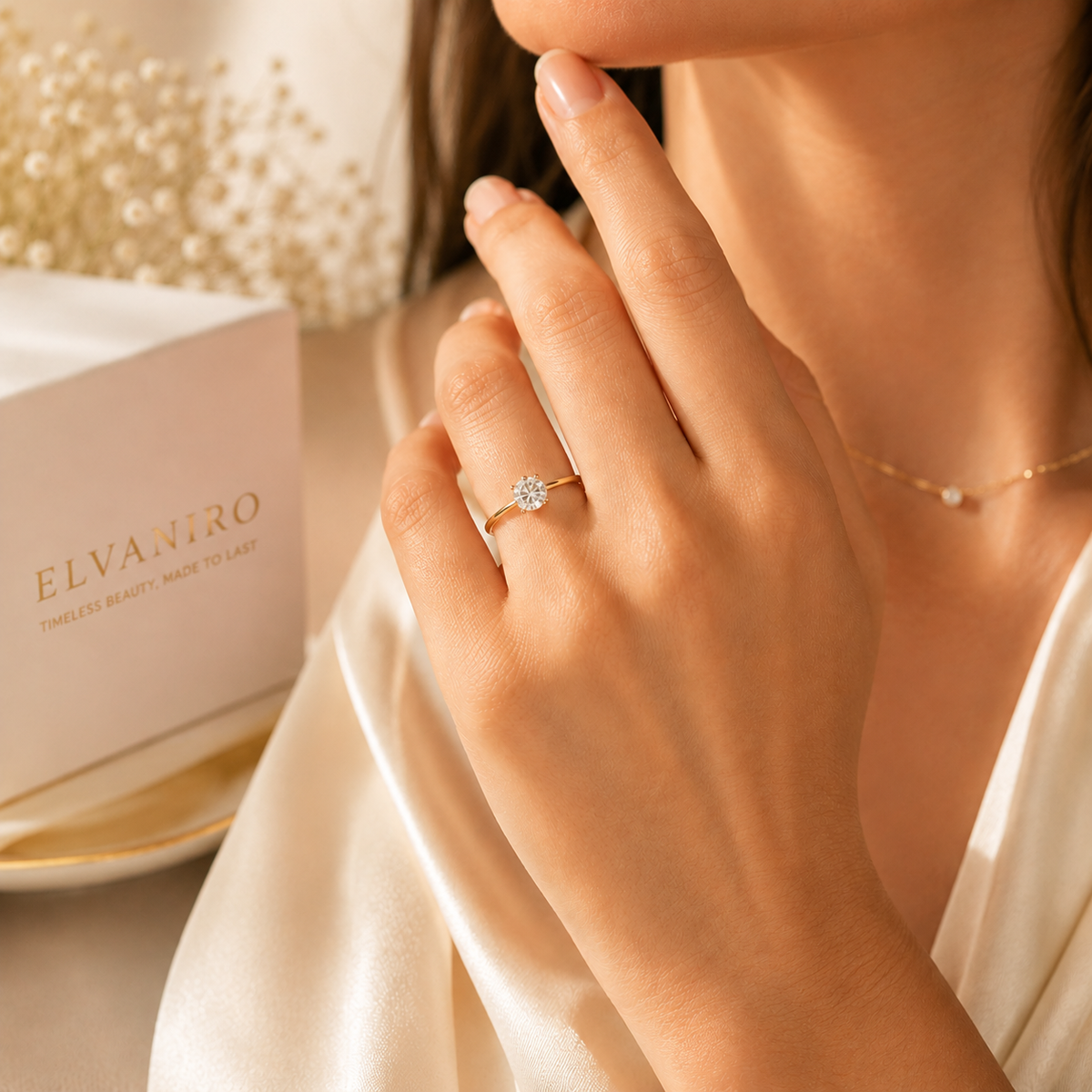 Elvaniro®| Solitaire Ring💎