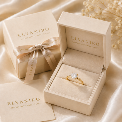 Elvaniro®| Solitaire Ring💎