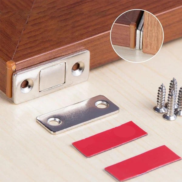 Kalveria® Ultra-Thin Invisible Cabinet Door Magnets 🧲