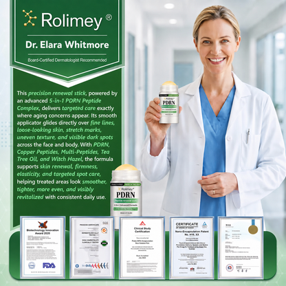 Rolimey® 👨‍⚕️👨‍⚕️𝑷𝑫𝑹𝑵 𝑨𝒏𝒕𝒊-𝑨𝒈𝒊𝒏𝒈 & 𝑻𝒂𝒓𝒈𝒆𝒕𝒆𝒅 𝑺𝒑𝒐𝒕 𝑹𝒆𝒏𝒆𝒘𝒂𝒍 𝑺𝒕𝒊𝒄𝒌（𝑯𝒆𝒍𝒑𝒔 𝑺𝒎𝒐𝒐𝒕𝒉 𝑾𝒓𝒊𝒏𝒌𝒍𝒆𝒔, 𝑺𝒖𝒑𝒑𝒐𝒓𝒕 𝑭𝒊𝒓𝒎𝒆𝒓-𝑳𝒐𝒐𝒌𝒊𝒏𝒈 𝑺𝒌𝒊𝒏, 𝒂𝒏𝒅 𝑰𝒎𝒑𝒓𝒐𝒗𝒆 𝑻𝒉𝒆 𝑨𝒑𝒑𝒆𝒂𝒓𝒂𝒏𝒄𝒆 𝑶𝒇 𝑽𝒊𝒔𝒊𝒃𝒍𝒆 𝑺𝒑𝒐𝒕𝒔）
