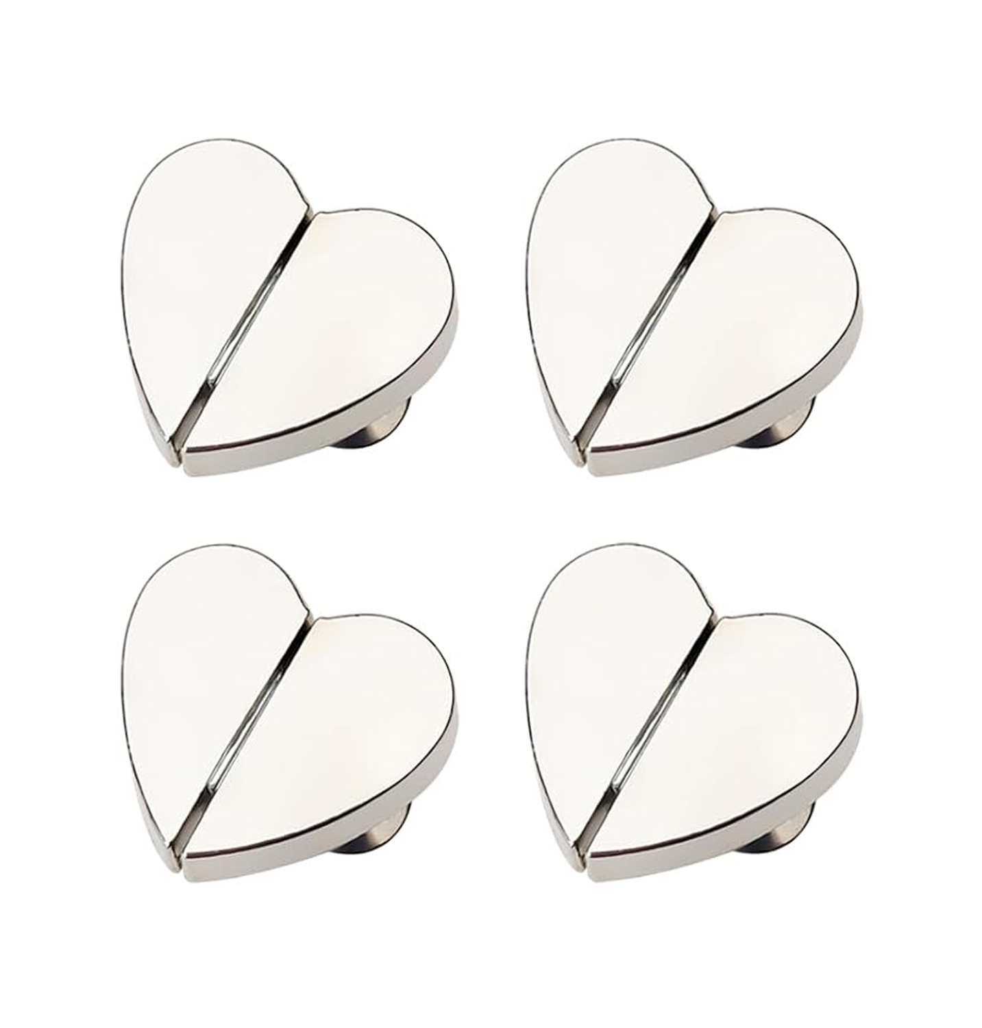 Kalveria® Magnetic Snap Heart-shaped Curtain Buckle
