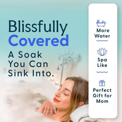 Kalveria® Bath Tub Cover for Full Soaks & Water Saving