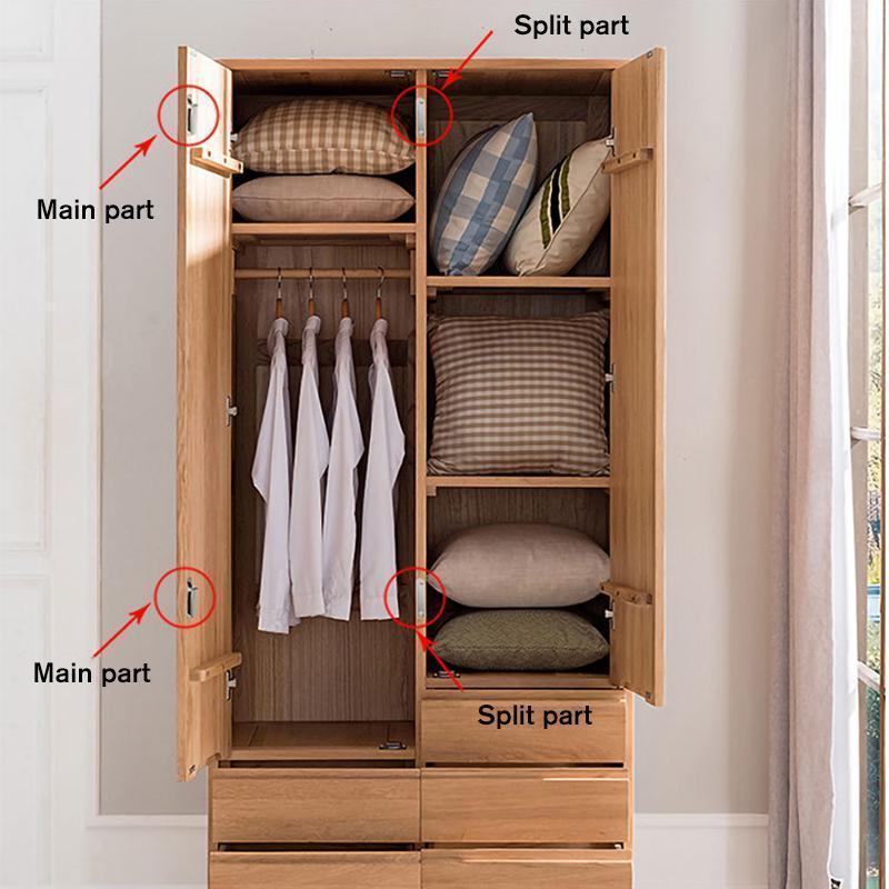Kalveria® Ultra-Thin Invisible Cabinet Door Magnets 🧲