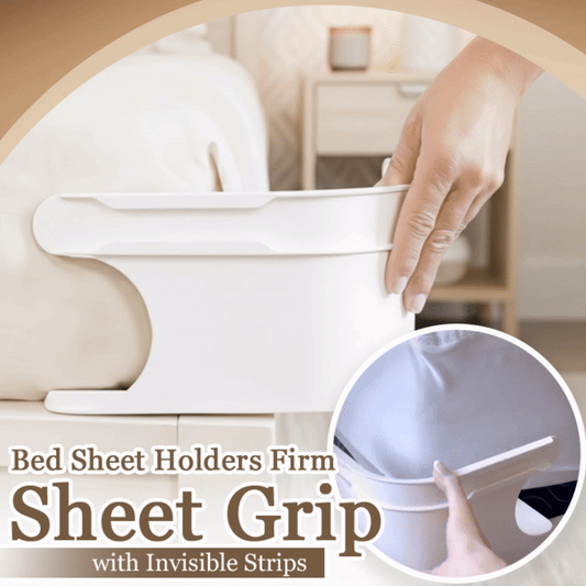 Elvaniro® Fitted Bed Sheet Holders Firm Sheet Grip with Invisible Strips