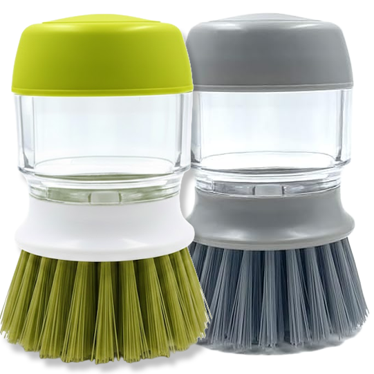 Kalveria® Dish Brush with Soap Dispenser