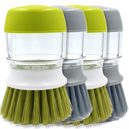 4pcs (grey+green)