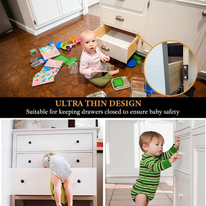 Kalveria® Ultra-Thin Invisible Cabinet Door Magnets 🧲