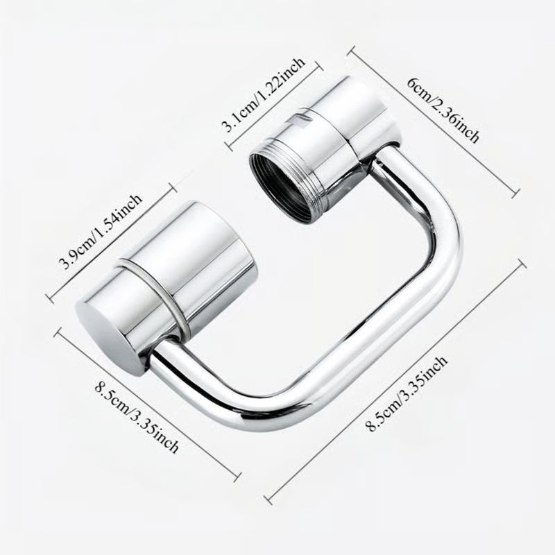 Kalveria® Rotatable Faucet Aerator Extension🚰 For Effortless, All-Angle Control!