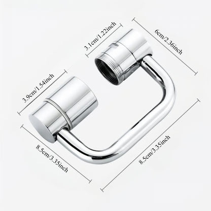 Kalveria® Rotatable Faucet Aerator Extension🚰 For Effortless, All-Angle Control!